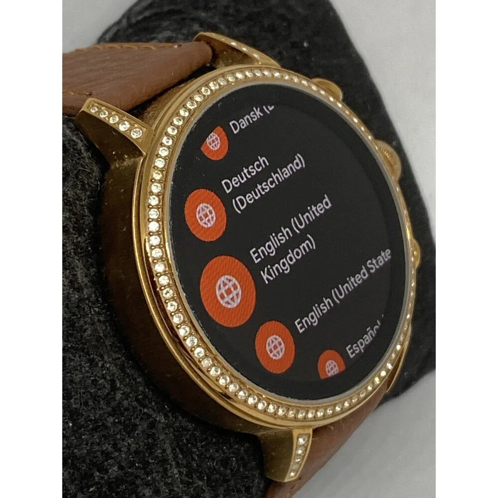 Fossil Gen 4 Authentic Digital Dial Smart Watch Custom Band FTW6015 LT311